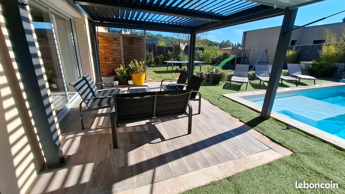 LOCATION UCEL : La maison des papillons de dugradus piscine chauffée (image 4)