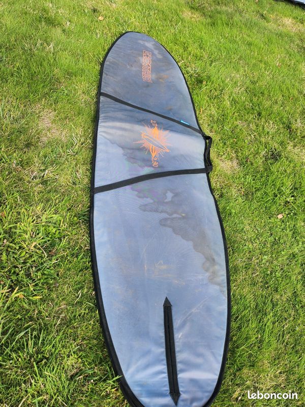 Housse De Surf Légère Faderr – 200 X 50 Cm, Flanelle, Fermeture Cordon, Poche Interne, UV Et Chocs
