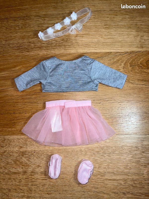 36 cm Ma Corolle tenue de danse avec tutu chaussons cache cœur et bandeau fleuri (image 2)