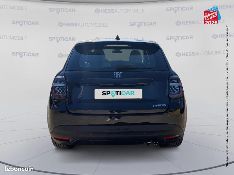 Fiat 600 1.2 Hybrid Turbo 145ch Icône eDCT6 (image 7)
