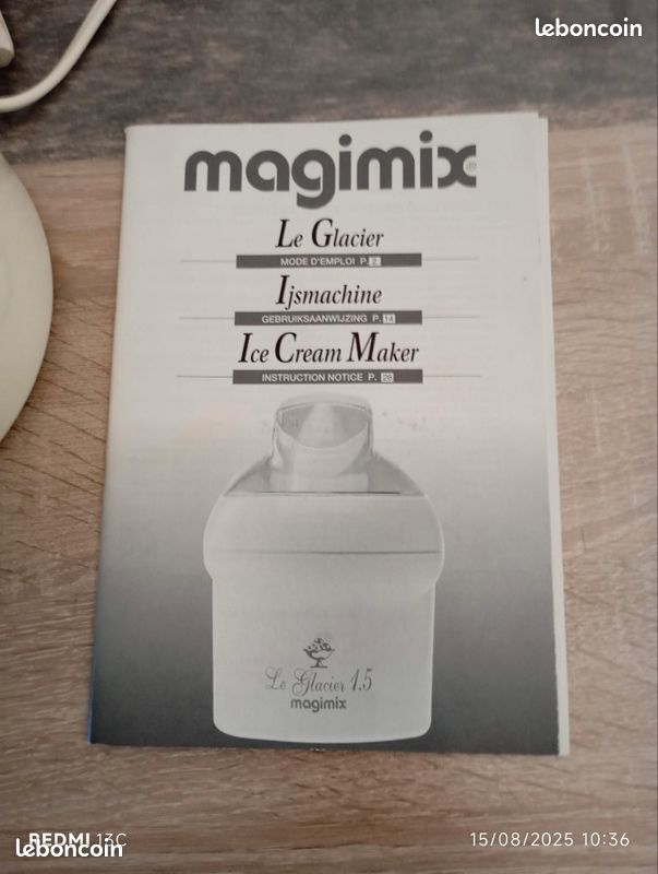 Test Magimix Le Glacier 1,5 litre (11673) - Sorbetière ou turbine à glace - UFC-Que Choisir