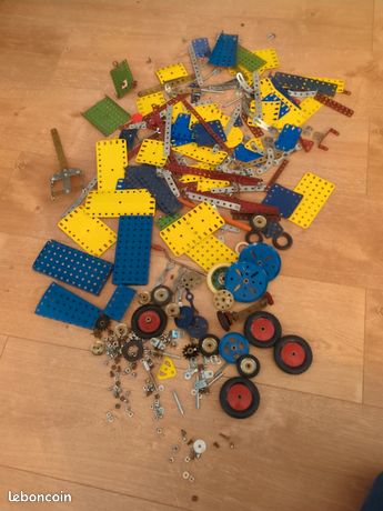 Lot Meccano France Vintage Ancien Métal - Jeux & Jouets