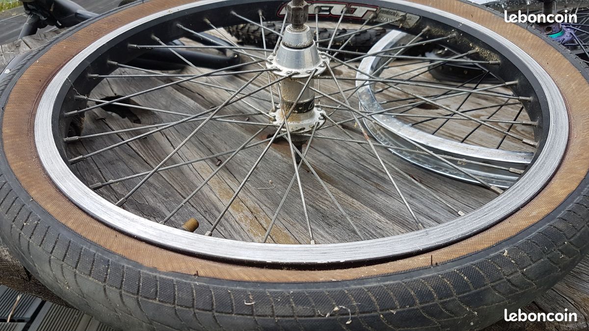BMX + roues et guidons pour pièces (image 9)