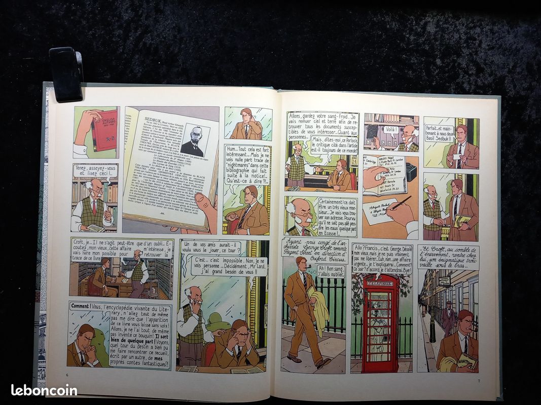 BD EO " Le Rendez-Vous de Sevenoaks " Le Floc'h / Rivière Dargaud 1977 (image 5)