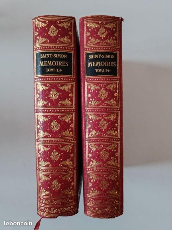 Lot livres Saint-Simon mémoires (image 2)
