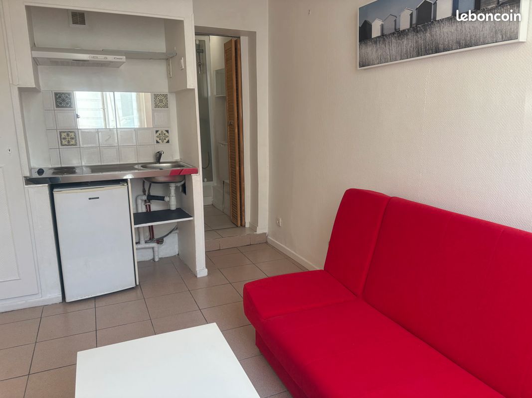 Appartement 1 pièce 17 m² · à Bordeaux · 17 m² · 497 €