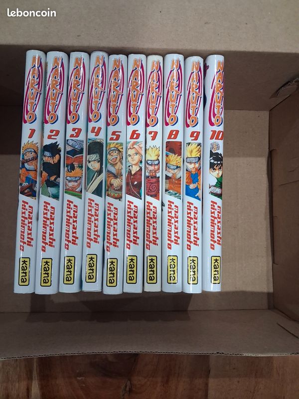 Naruto du 1 au 10 (image 1)