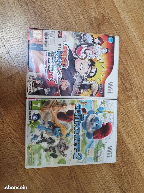 Wii Nintendo 1 manette+6 jeux+ uDraw Game Tablet+Just Dance Board (image 7)