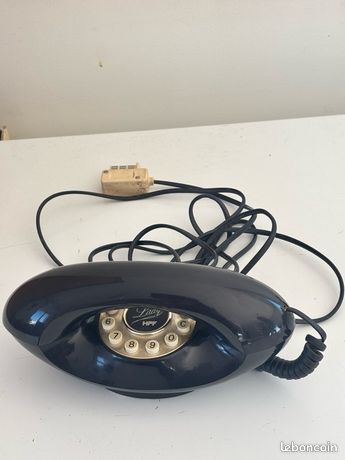ANCIEN TELEPHONE SOCOTEL S63 Bleu A Cadran 1972 EUR 30,00 - FR