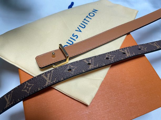 Louis Vuitton Epi Ceinture LV Initial M9605 Belt Ladies Free Shipping  [Used]
