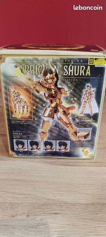Figurine Myth Cloth Bandai EX – Capricorne – Saint Seiya – Neuf Scellé