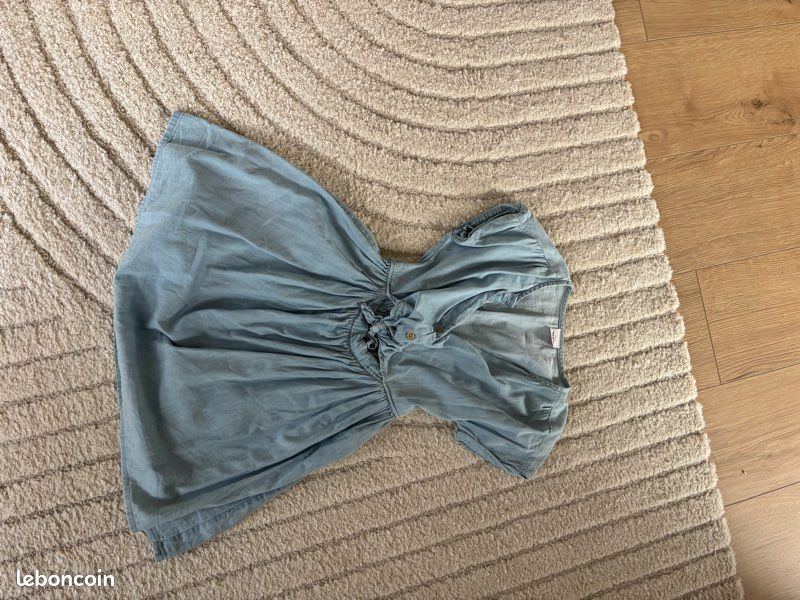 Lot robes et combi shorts fille 8ans (image 3)