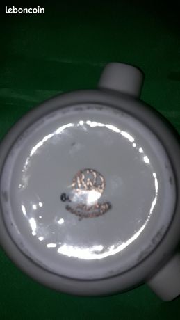 Cendrier en porcelaine
