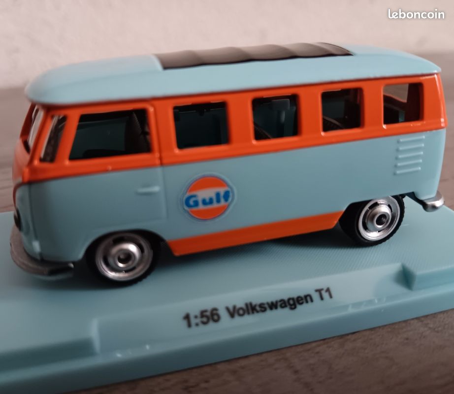 MINIATURE, VOLKSWAGEN, COMBI - 02 en horloge