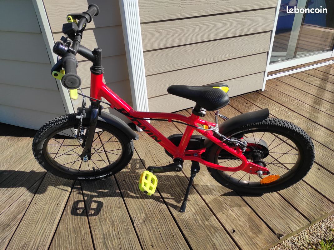 2 Vélos Enfant B'Twin 16 Pouces - Décathlon - Rose - Occasion - À Venir Chercher