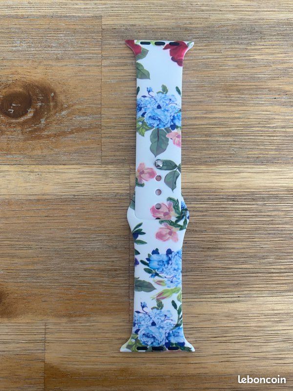 Bracelet pour Apple Watch silicone à motif (image 2)