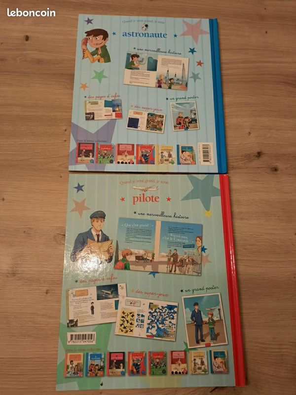 2 livres Quand je serai grand, je serai... (image 2)