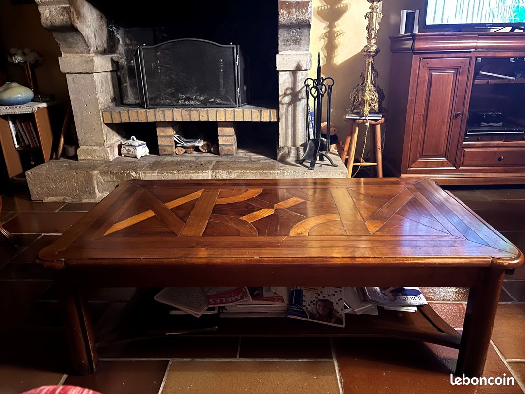 Table basse merisier (image 2)