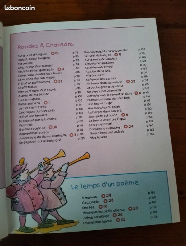 Livre Chansons, rondes et comptines de mon enfance (image 6)