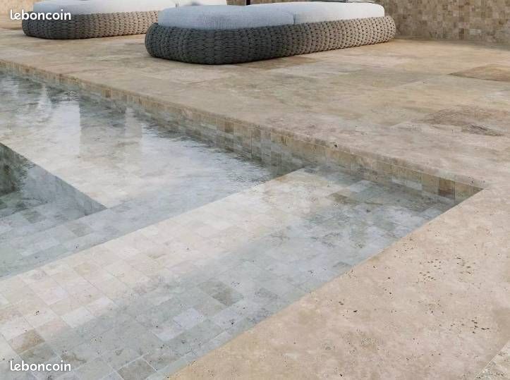 Carrelage 60x120 façon travertin (image 3)