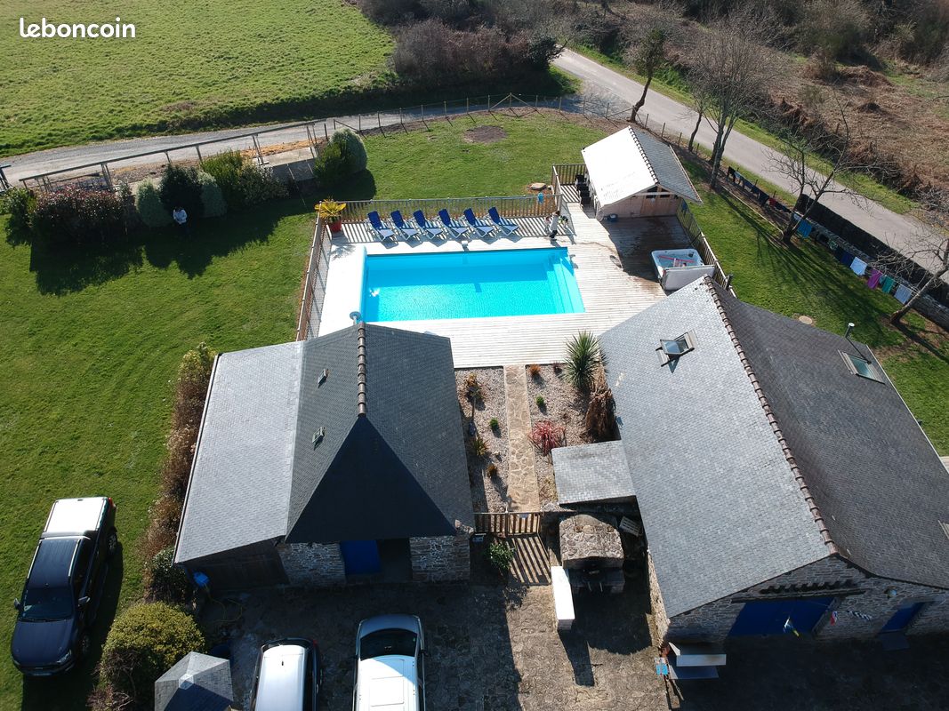 Gite de 5 personnes avec piscine, sauna et jacuzzi (image 2)