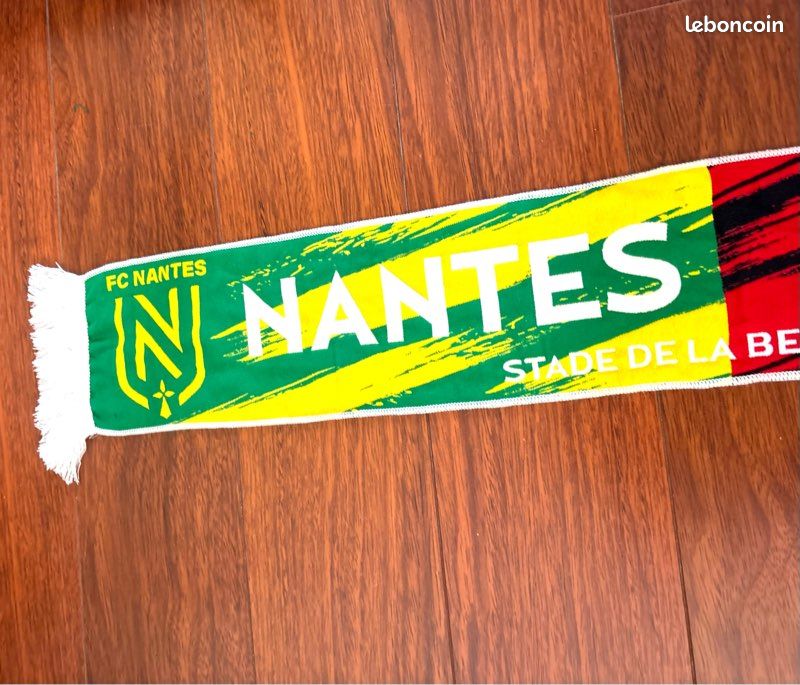 Écharpe Supporters Nantes Canaris Saison 2013/2014 - Jaune - Ancienne Sans PSG OM