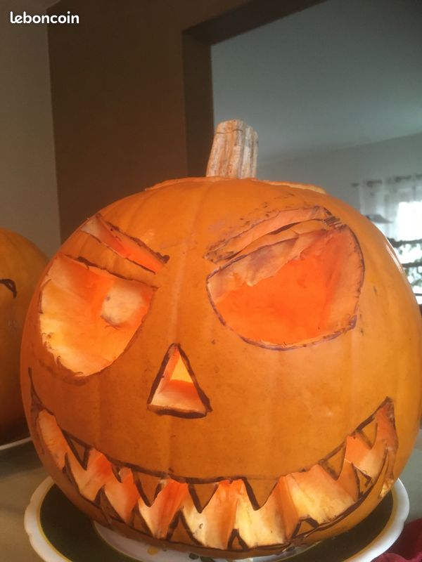Citrouille effrayante pour Halloween (image 1)