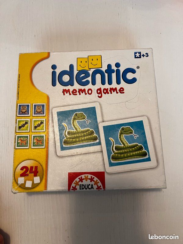 Jeu mémory Identic (image 1)