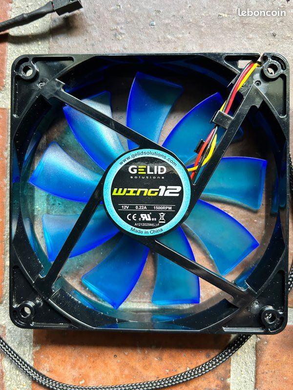 Ventilateur PC GELID GX-7 + 2x Wing 12PL pwm 1800rpm + 2 autres (image 9)
