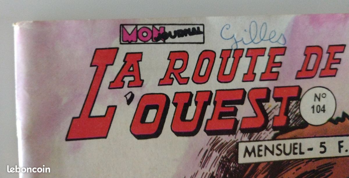 Lot BD "La Route de l'Ouest" (image 5)