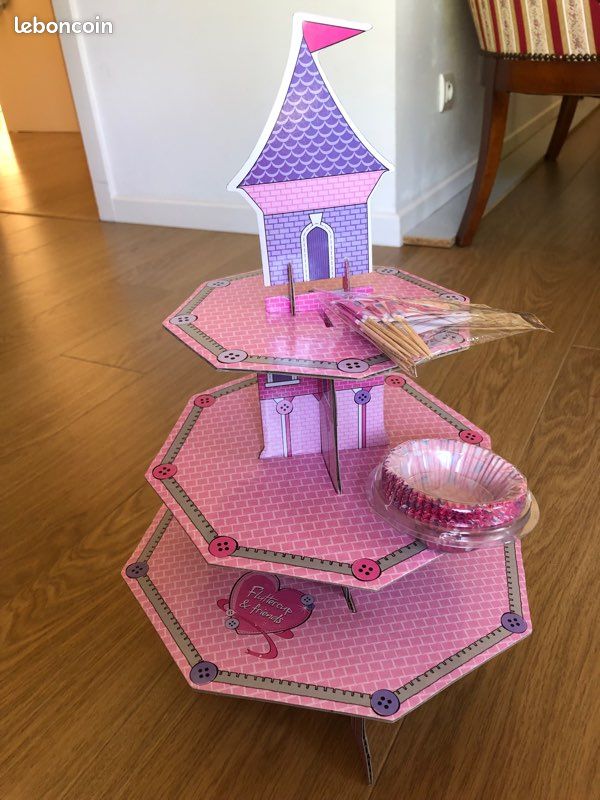 Présentoir Cupcakes princesse (image 1)