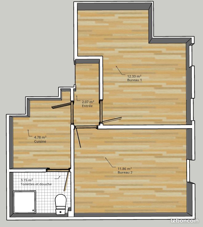 Appartement 2 pièces 34 m² · à Toulon · 34 m² · 145 000 €