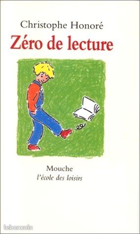 Zéro de lecture. Christophe Honoré (image 1)