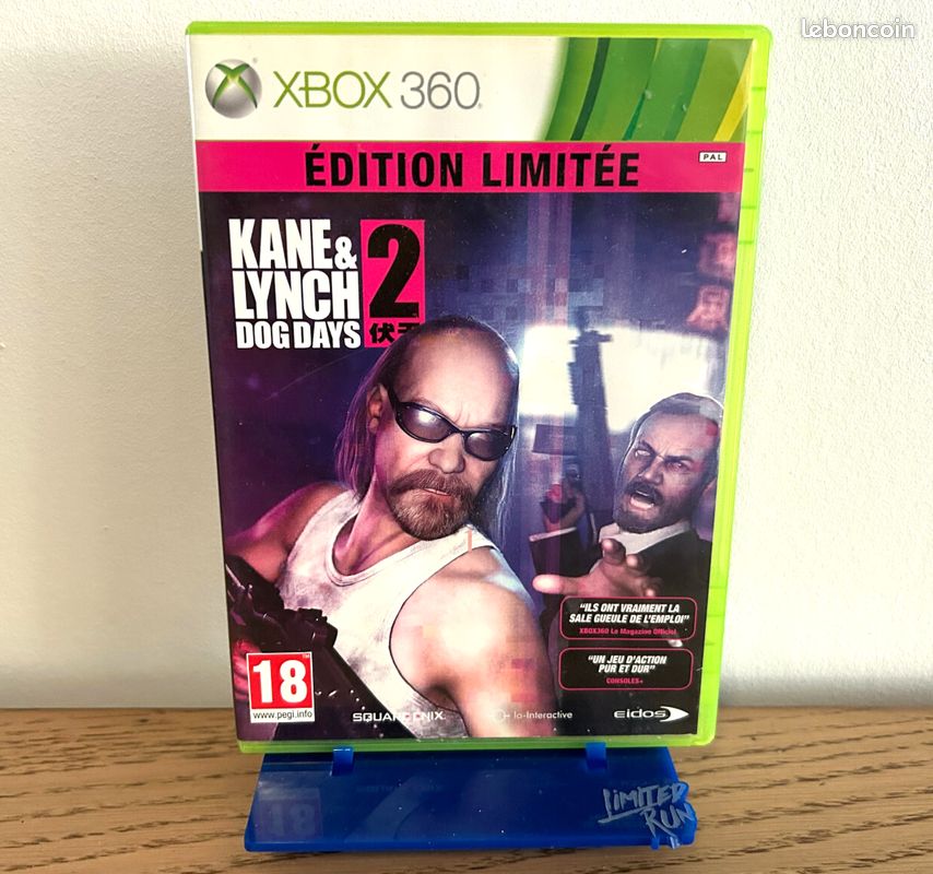 KANE LYNCH DOG DAYS Edition Limitée Xbox 360 PAL FR - Main Image