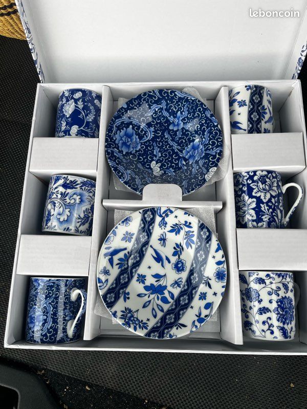 Origeens Lot de 4 tasses à expresso en céramique faites à la main au Portugal - 120 ml - Idée cadeau originale Origeens Lot de 4 tasses à expresso en céramique faites à la main au Portugal - 120 ml - Idée cadeau originale