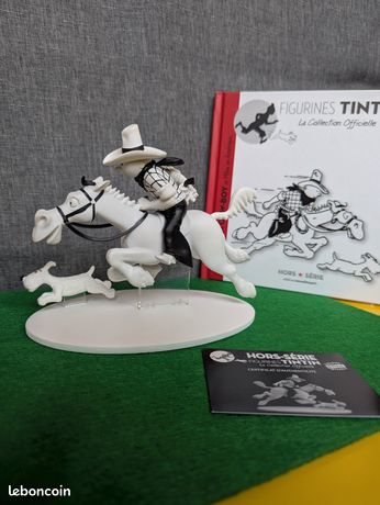 Bedeteca Portugal: Figuras de Tintin #30: Tintin cowboy