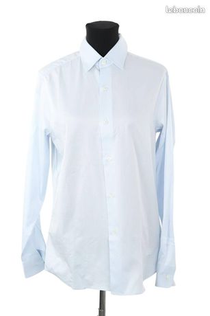 Chemise en lin Agnès B. Marine taille 40 EU (tour de cou / collar) en Lin - 62033807 Chemise en lin Agnès B. Marine taille 40 EU (tour de cou / collar) en Lin - 62033807