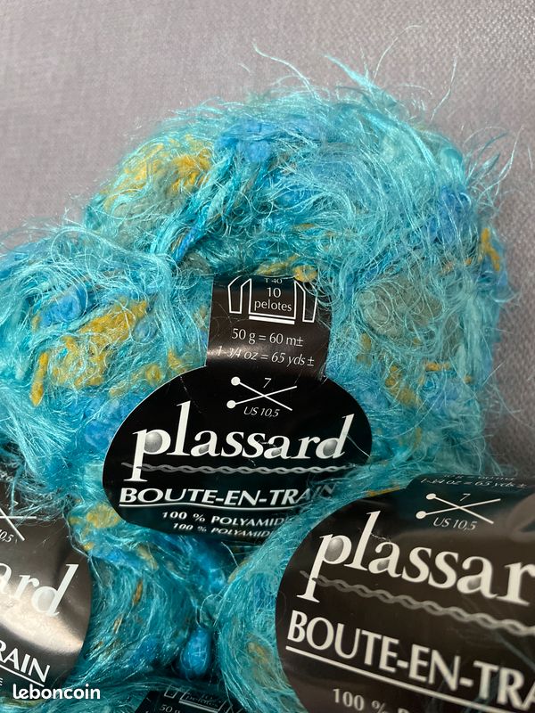 Pelote De Laine Victoire De Plassard – Bleu Foncé N°5, Idéale Pour Tricot