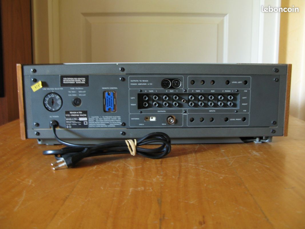 Revox A720 amplificateur + préamplificateur REVOX A722 avec tubes Nixies / LIVRASON OFFERTE (image 14)
