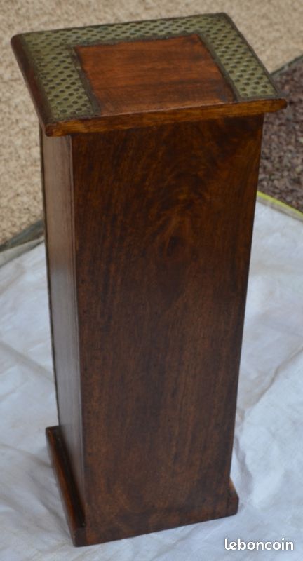 Petit meuble range cd en bois massif (image 4)