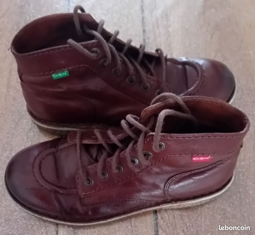 Kickers Kick Legend Kickers Legend Marron Chaussure Kickers