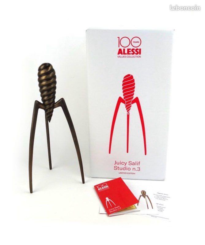 Juicy Salif Studio N•3, Starck x Alessi Bronze (image 1)