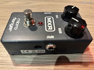 Pédale Flanger MXR - Effet Guitare Modulation Avec Réglages Speed, Manual, Regen, Width