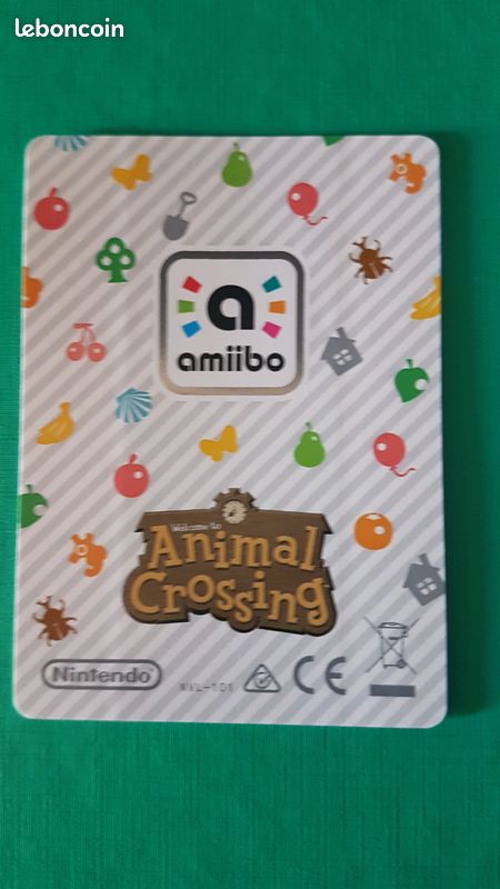 Carte amiibo animal crossing serie 2 ninjette 198 (image 2)