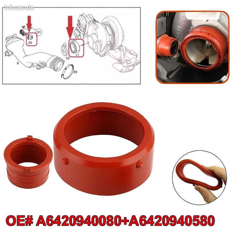 Kit de joints d'admission Turbo et reniflard pour Mercedes Benz 320 cdi et 350 cdi (image 1)