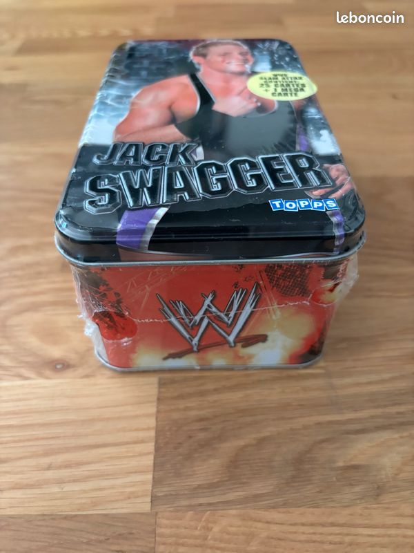 Tin slam attax Jack Swagger scellée FR (image 2)