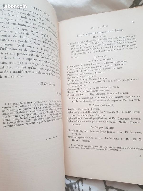 Jubilé de Calvin à Genève, juillet 1909 (Allocutions, addresses, lettres et documents) (image 9)