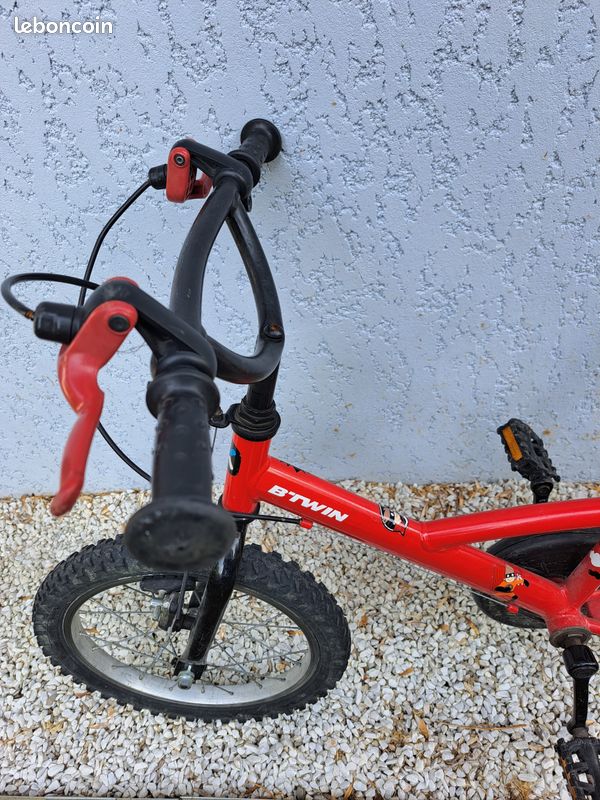 Vélo 16 Pouces Rotelle Btwin 16 16 Pouces Decathlon Roulette Btwin