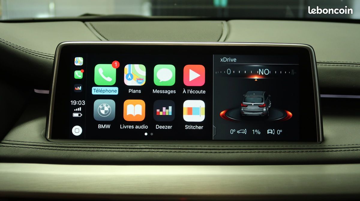 GPS iDrive Professionnel NBT EVO d'origine BMW, MINI, Supp. CarPlay & Grand écran tactile HD (image 1)