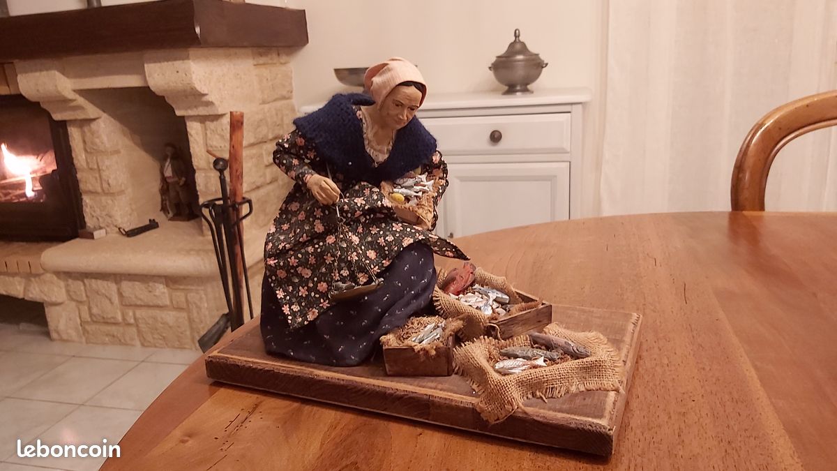 Santon terre cuite grand modèle (image 2)